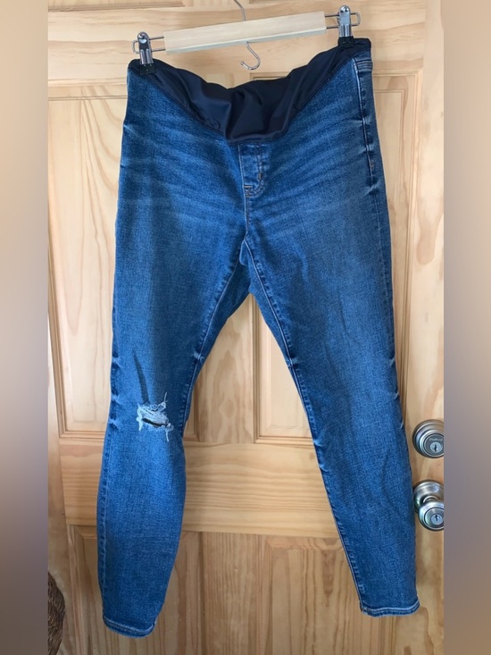 J. Crew Denim - J.Crew Denim Maternity Signature Stretch Indigo Blue Size 29 Skinny Jeans